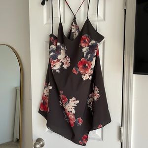 Free people mini dress racer back